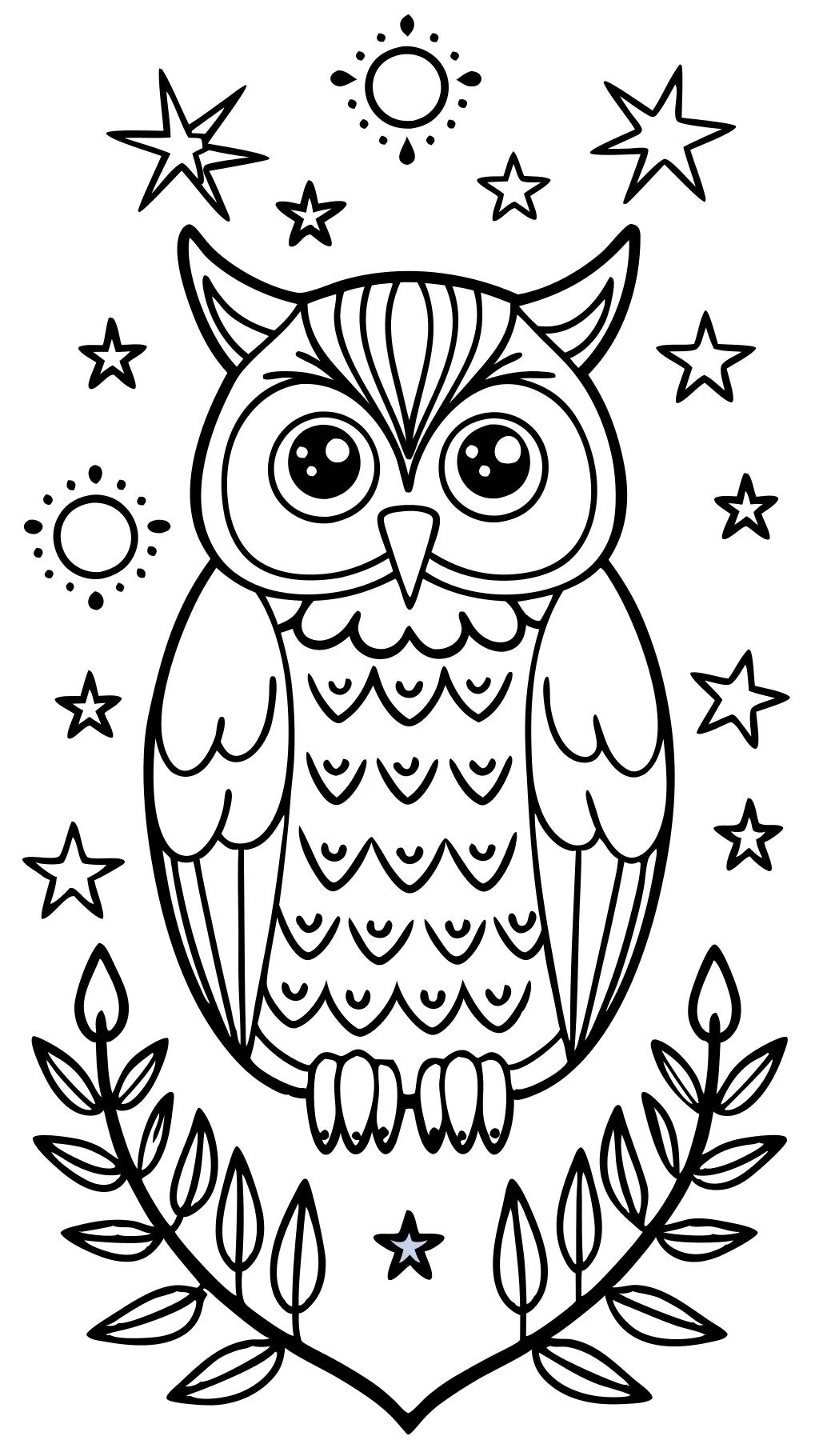 adult coloring pages of owls